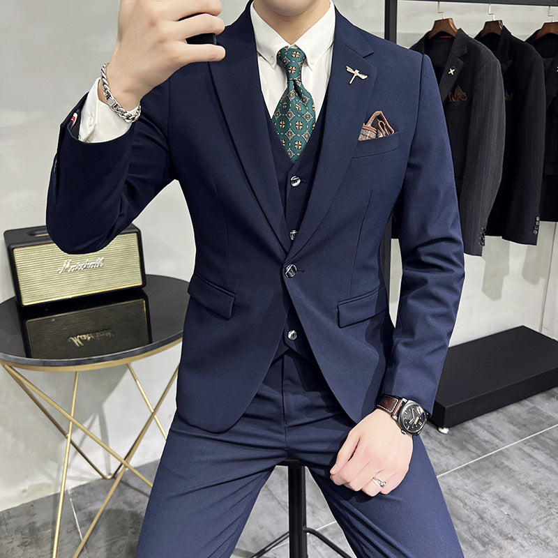 Men’s 3-Piece Wedding Suit