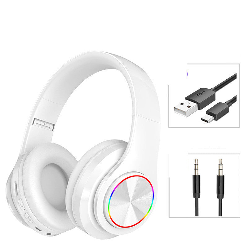 LED Wireless Bluetooth Gaming Headphones