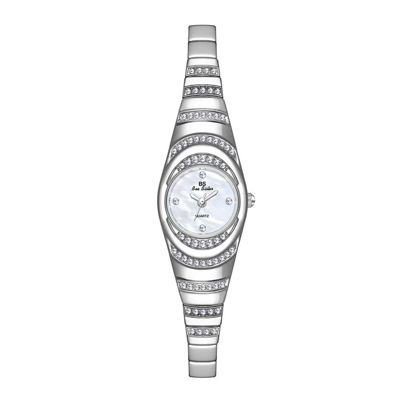 Women’s Gold Diamond Bracelet Watch