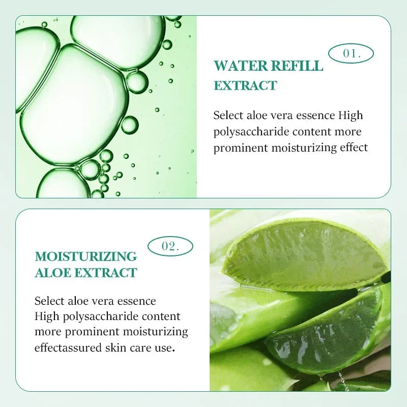Aloe Moisturizing Face Wash Foam