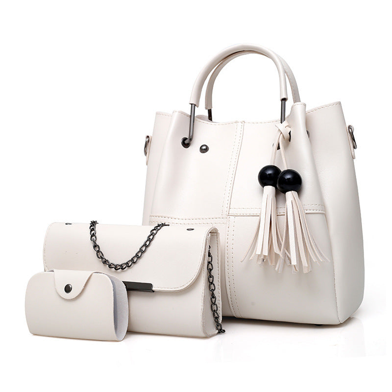 Women’s 3PCS Tassel Shoulder Bag Set