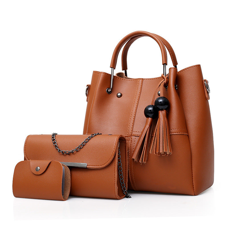 Women’s 3PCS Tassel Shoulder Bag Set