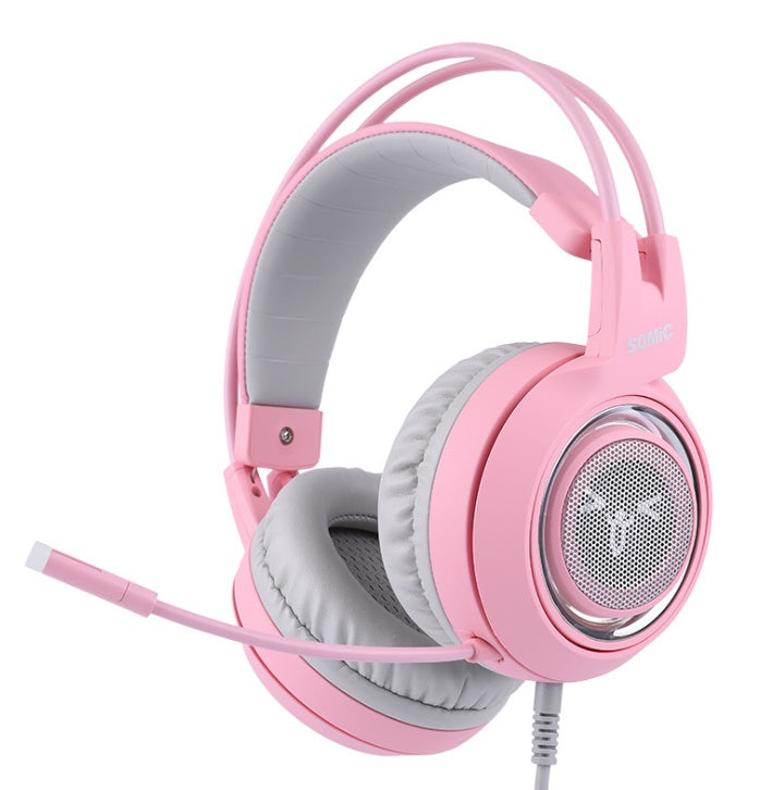 Cat Ear LED Gaming Headphones