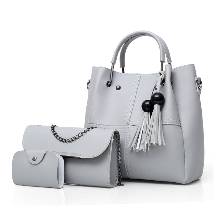 Women’s 3PCS Tassel Shoulder Bag Set