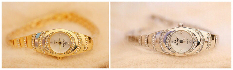 Women’s Gold Diamond Bracelet Watch