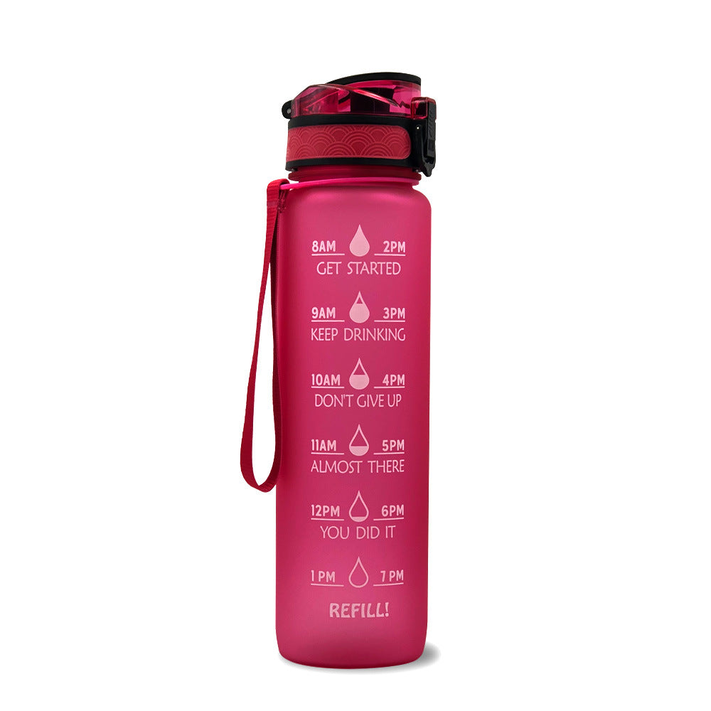 1L Tritan Motivational Water Bottle