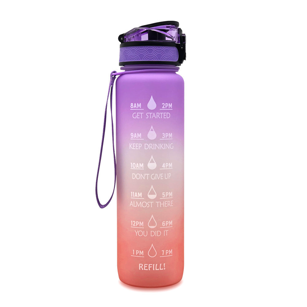 1L Tritan Motivational Water Bottle