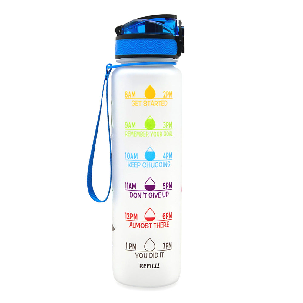 1L Tritan Motivational Water Bottle