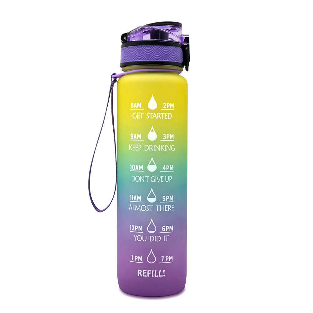 1L Tritan Motivational Water Bottle