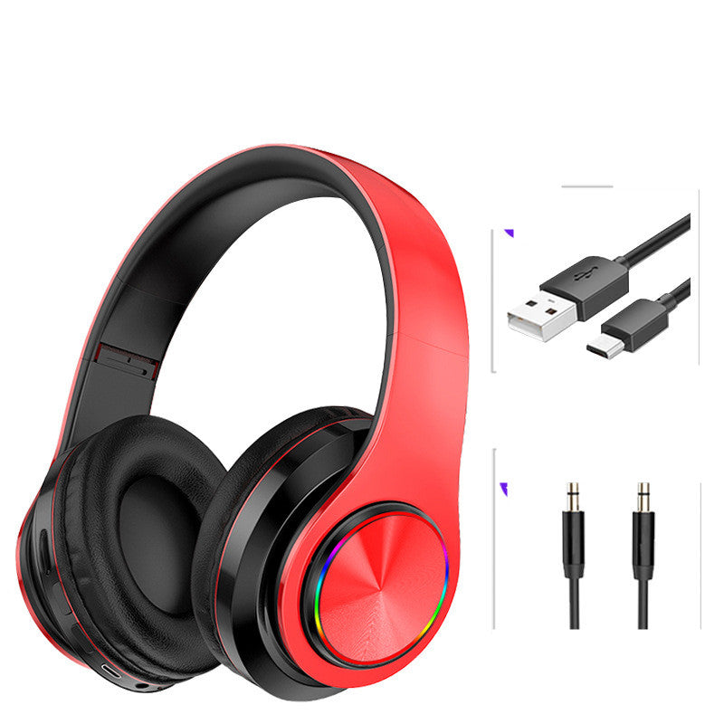 LED Wireless Bluetooth Gaming Headphones
