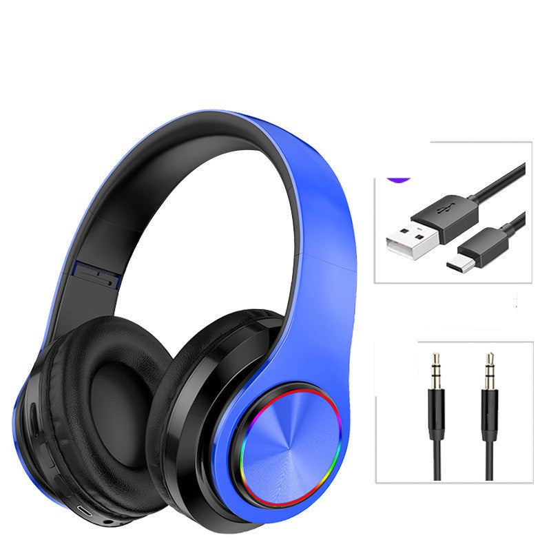LED Wireless Bluetooth Gaming Headphones