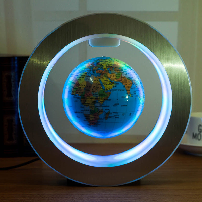 LED Floating World Map Globe