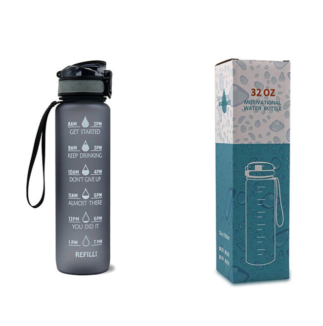 1L Tritan Motivational Water Bottle