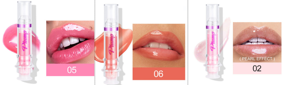 Lip Gloss Set 6 Colors Moisturizing Shiny Lip Gloss Long Lasting Hydrating Smooth Sexy Lip Makeup 5ml