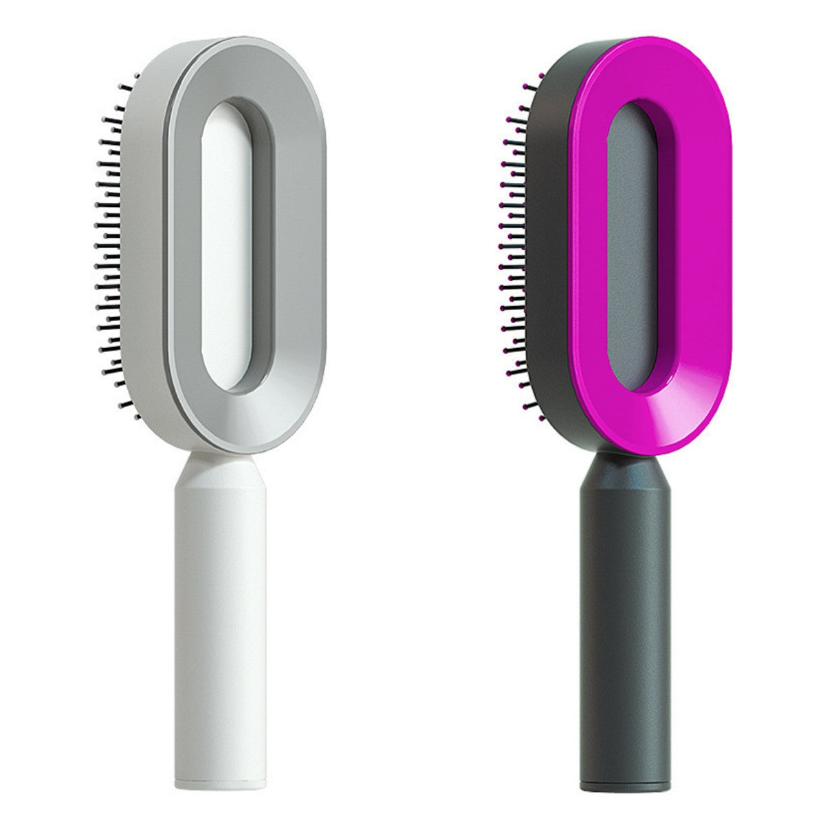 Self Cleaning Hairbrush 3D Air Cushion Detangling Brush Anti Static Scalp Massage No Pull Hair Comb