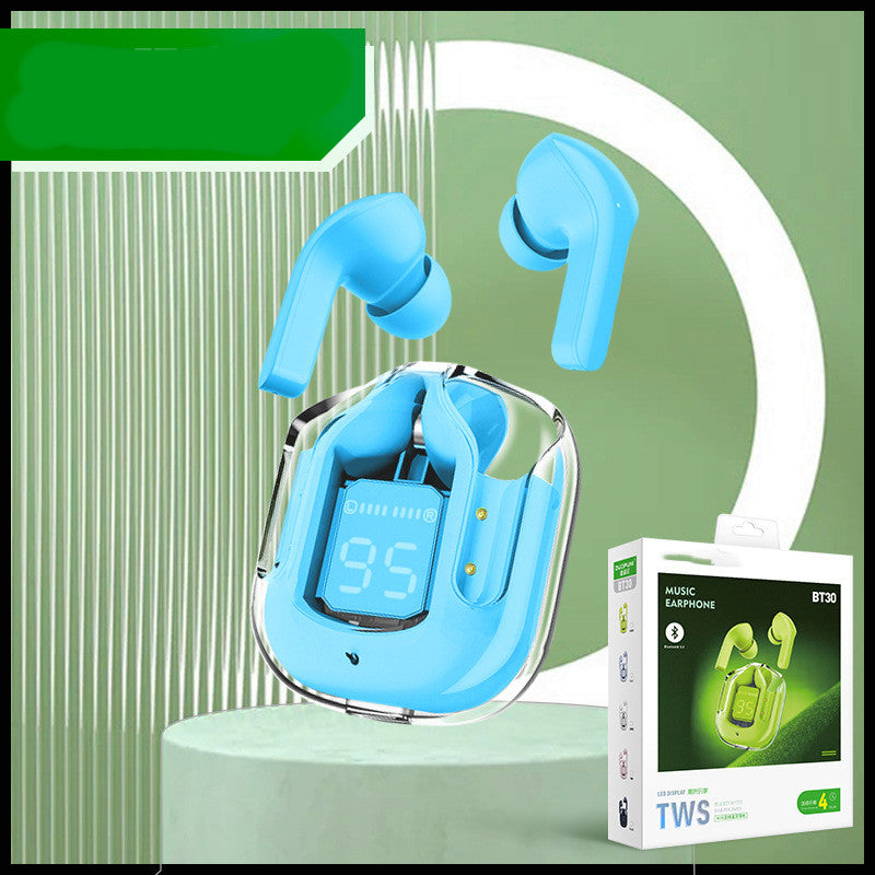 Bluetooth 5.3 TWS Earbuds LED Digital Display Wireless Earphones Stereo Bass Headphones with Charging Case