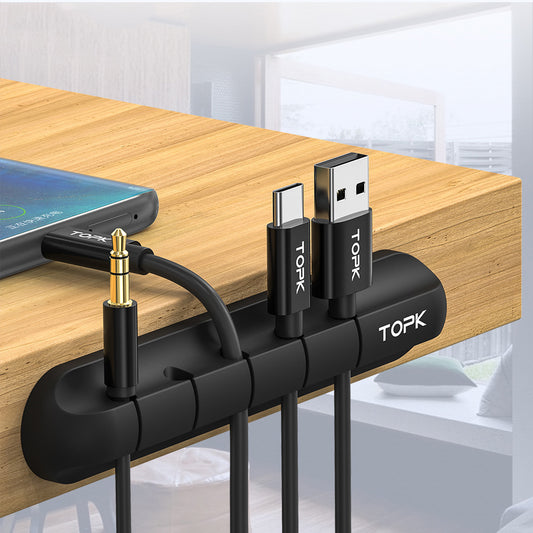 Silicone USB Cable Winder Organizer