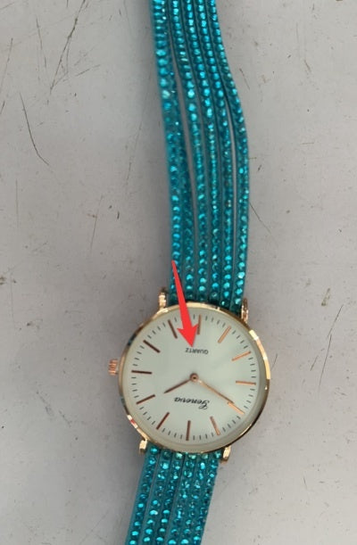 Geneva Floral Quartz Women’s Watch