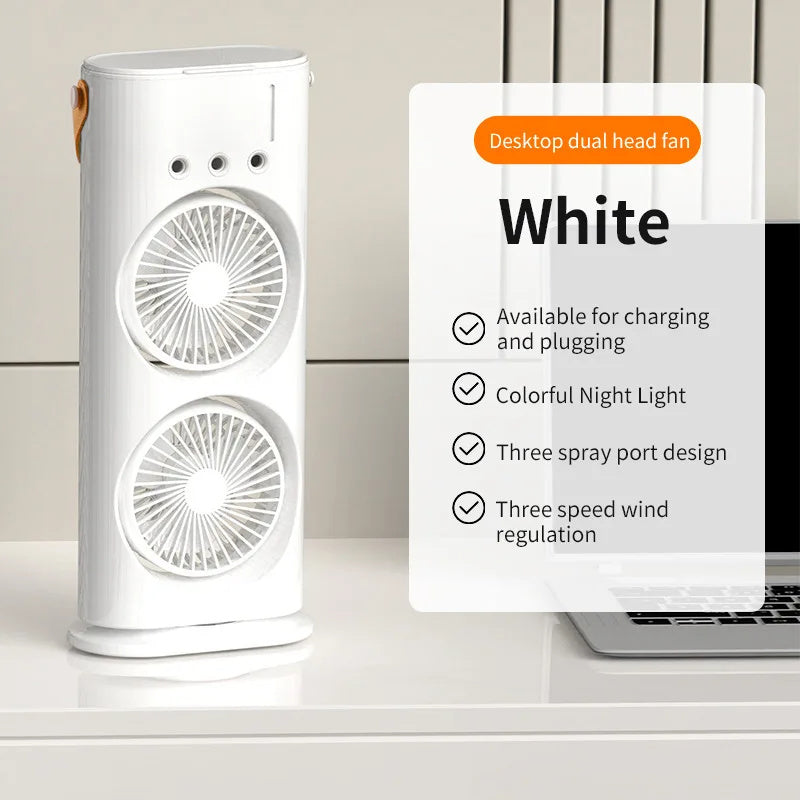 Portable Hydrocooling Air Adjustment Fan