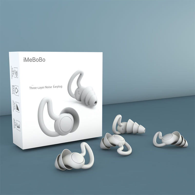Silicone Sleep Earplugs Noise Cancelling Anti Snoring Ear Plugs for Sleeping Side Sleeper Comfortable Noise Blocking Ear Protection
