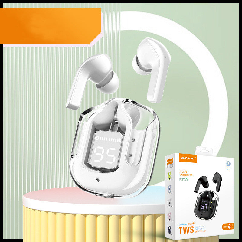 Bluetooth 5.3 TWS Earbuds LED Digital Display Wireless Earphones Stereo Bass Headphones with Charging Case