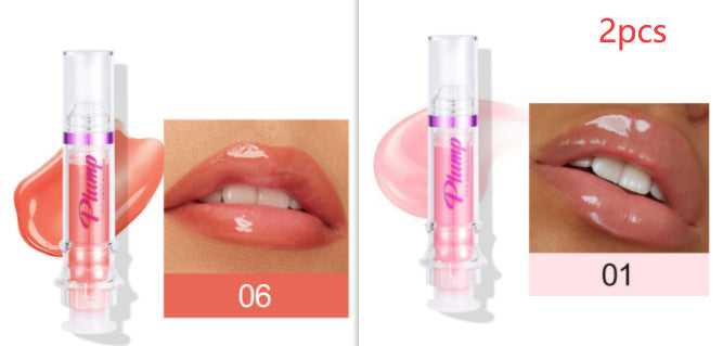 Lip Gloss Set 6 Colors Moisturizing Shiny Lip Gloss Long Lasting Hydrating Smooth Sexy Lip Makeup 5ml