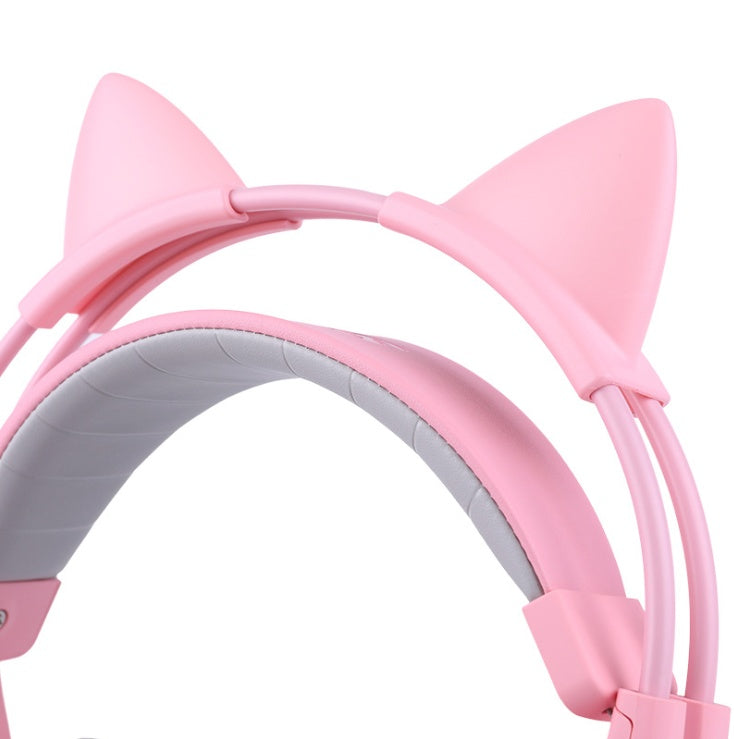 Cat Ear LED Gaming Headphones