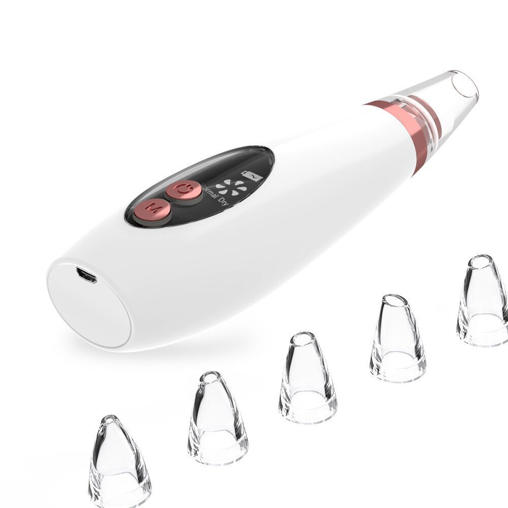 Blackhead Remover Vacuum Pore Cleaner Microcrystalline Acne Suction Tool Deep Cleaning Facial Device