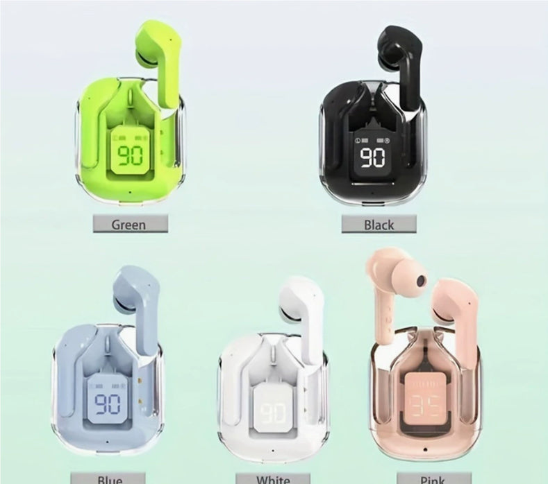 Bluetooth 5.3 TWS Earbuds LED Digital Display Wireless Earphones Stereo Bass Headphones with Charging Case