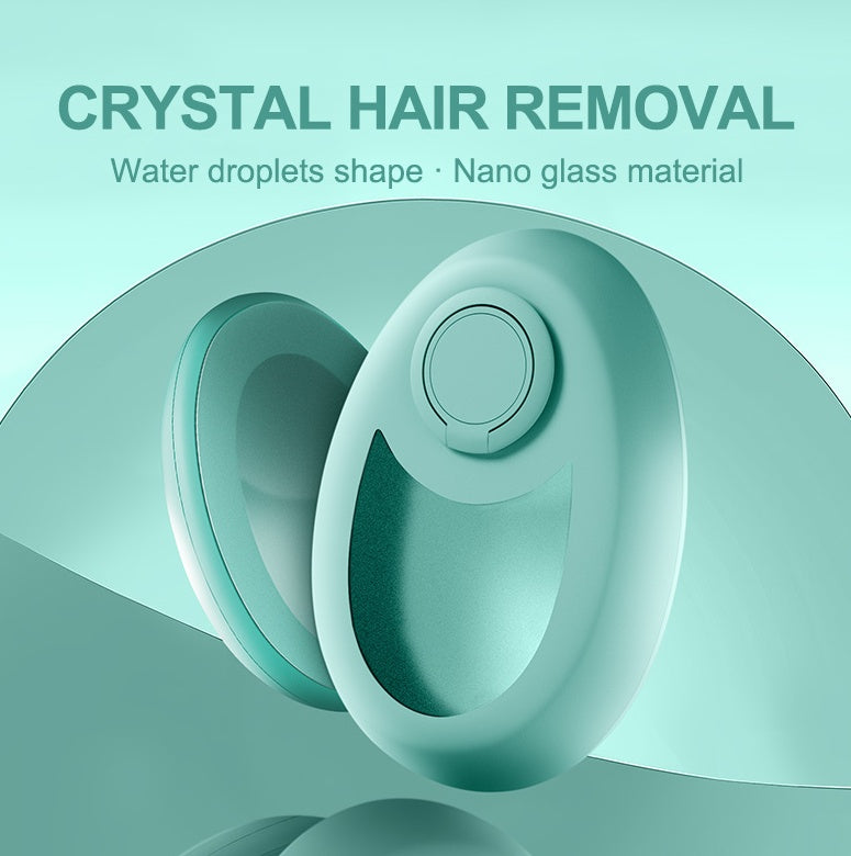 Crystal hair remover nano glass painless reusable hair removal exfoliating portable body hair eraser tool