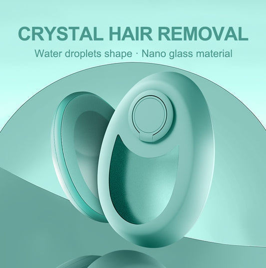 Crystal hair remover nano glass painless reusable hair removal exfoliating portable body hair eraser tool