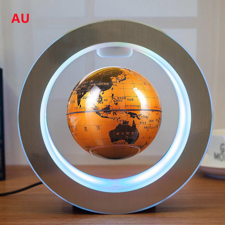 LED Floating World Map Globe