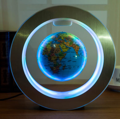 LED Floating World Map Globe