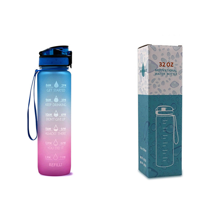 1L Tritan Motivational Water Bottle