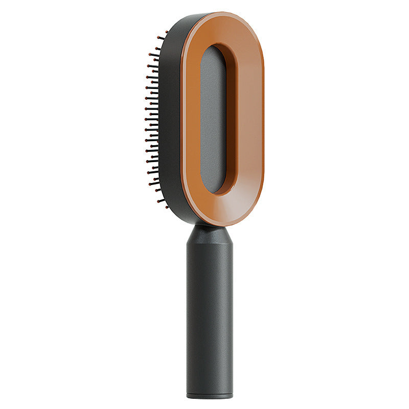 Self Cleaning Hairbrush 3D Air Cushion Detangling Brush Anti Static Scalp Massage No Pull Hair Comb