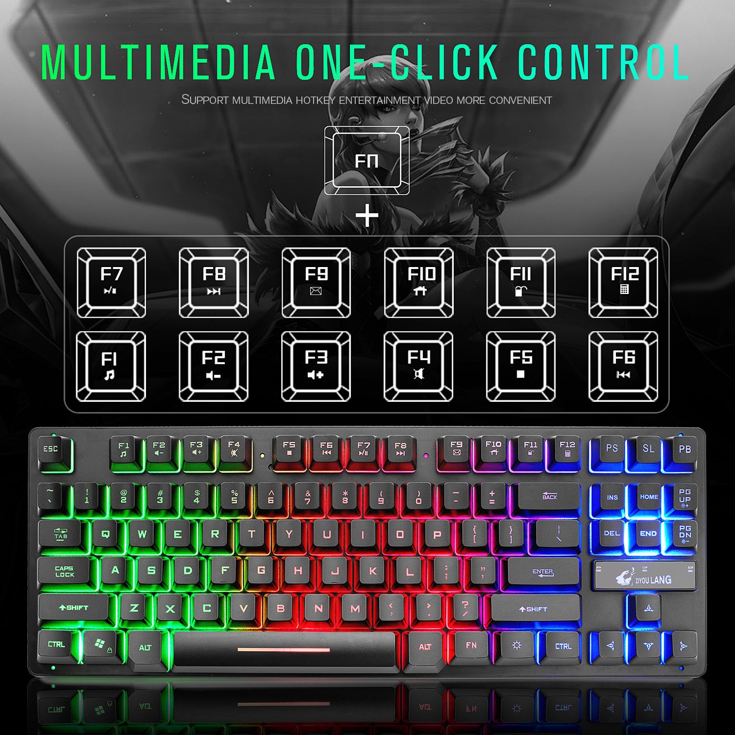 Mechanical Keyboard Notebook Keyboard