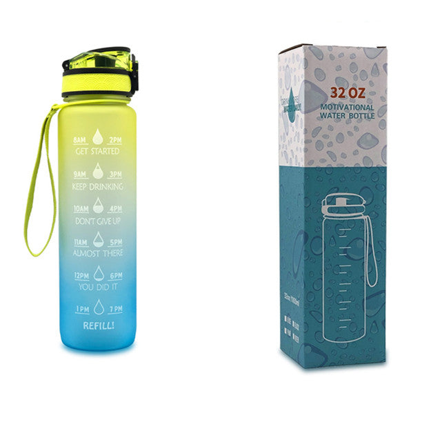 1L Tritan Motivational Water Bottle