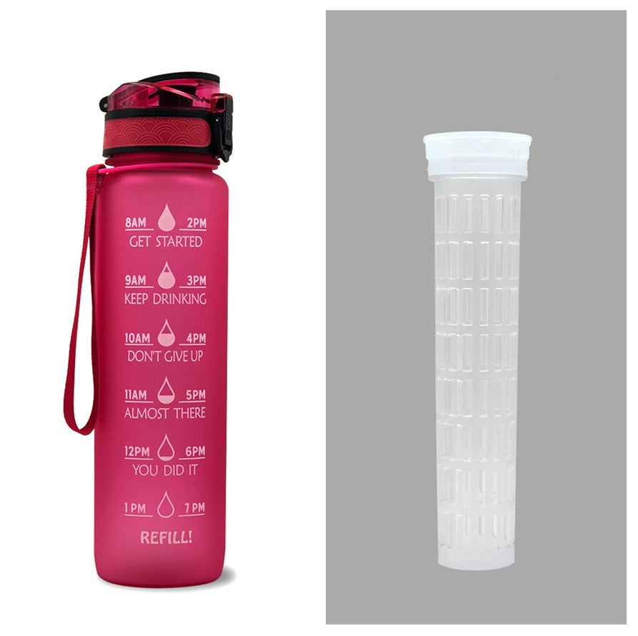 1L Tritan Motivational Water Bottle