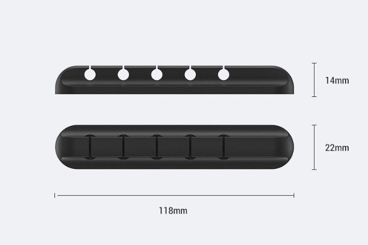 Silicone USB Cable Winder Organizer