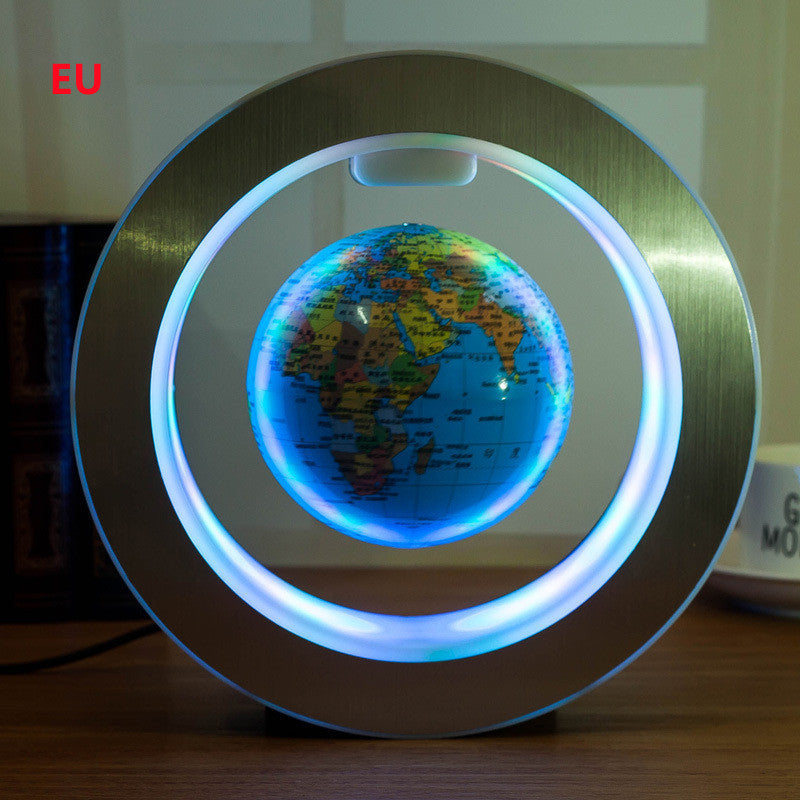 LED Floating World Map Globe