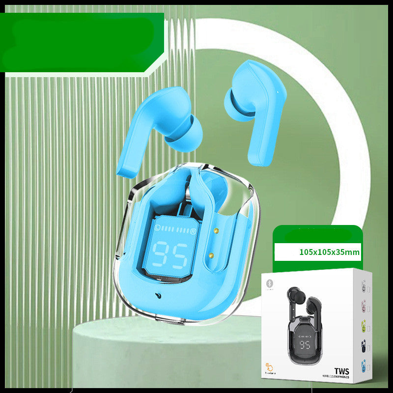Bluetooth 5.3 TWS Earbuds LED Digital Display Wireless Earphones Stereo Bass Headphones with Charging Case