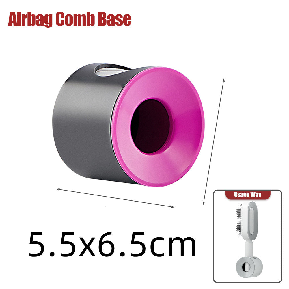 Self Cleaning Hairbrush 3D Air Cushion Detangling Brush Anti Static Scalp Massage No Pull Hair Comb
