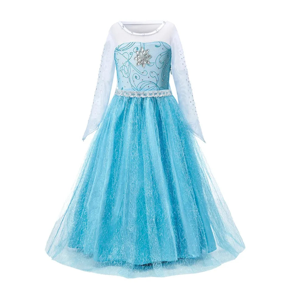 Girls Princess Party Dress Costume