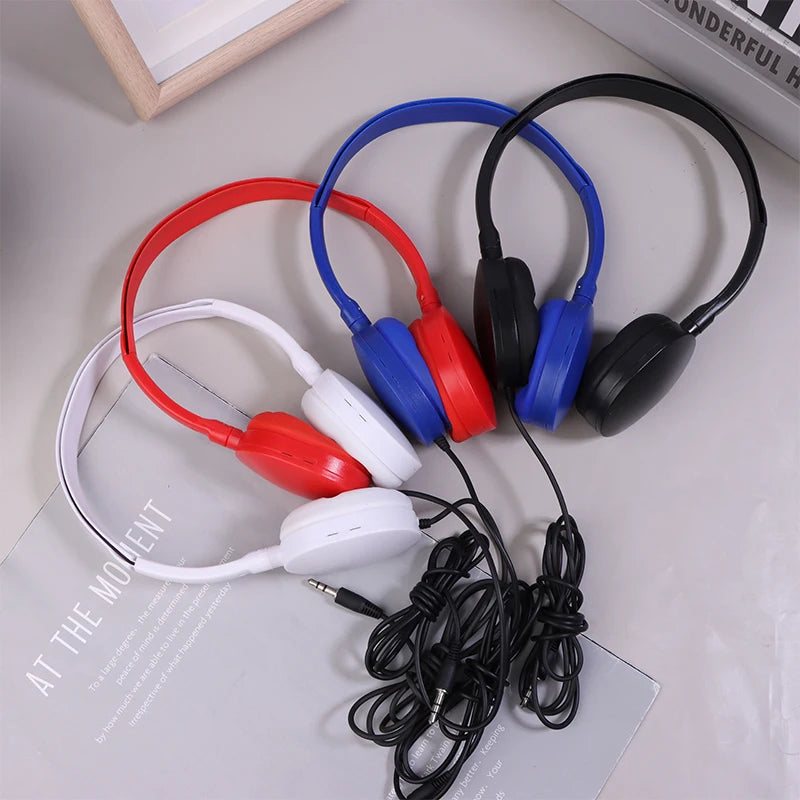 Wireless Noise Cancelling Headphones Bluetooth Over Ear Headset 3.5mm Stereo Sound