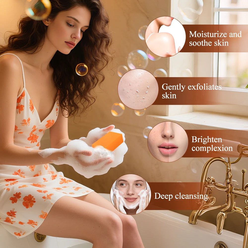 Exfoliating Whitening Fruit Soap