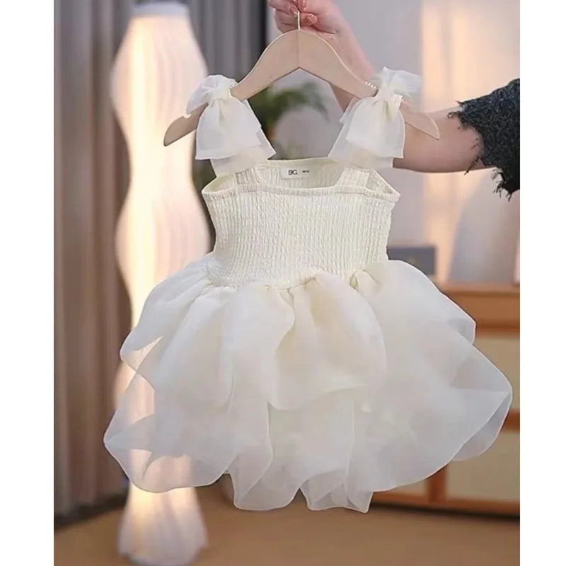 Infant Girls Fancy Black Birthday Dress