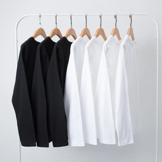 Men’s 100% Cotton Long Sleeve T-Shirt