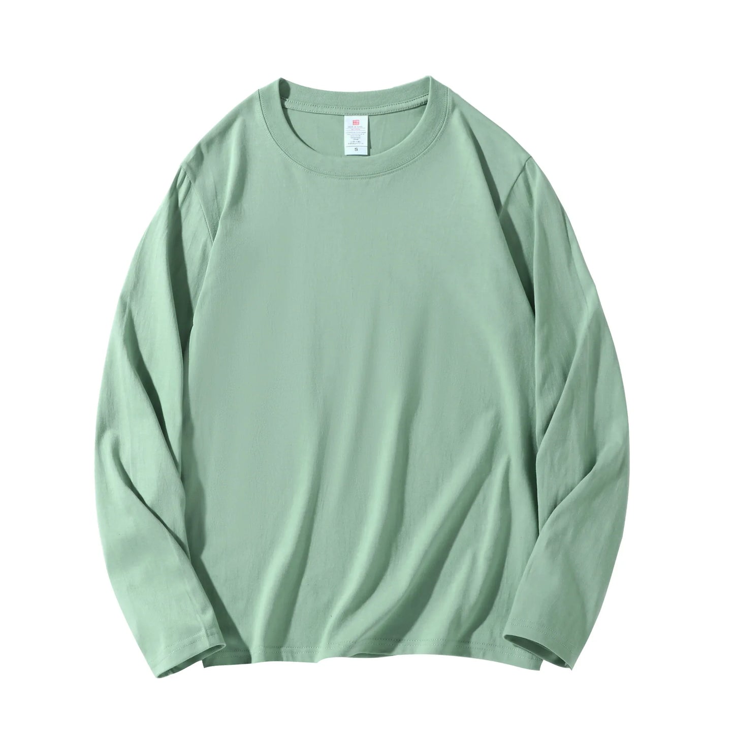 Men’s 100% Cotton Long Sleeve T-Shirt
