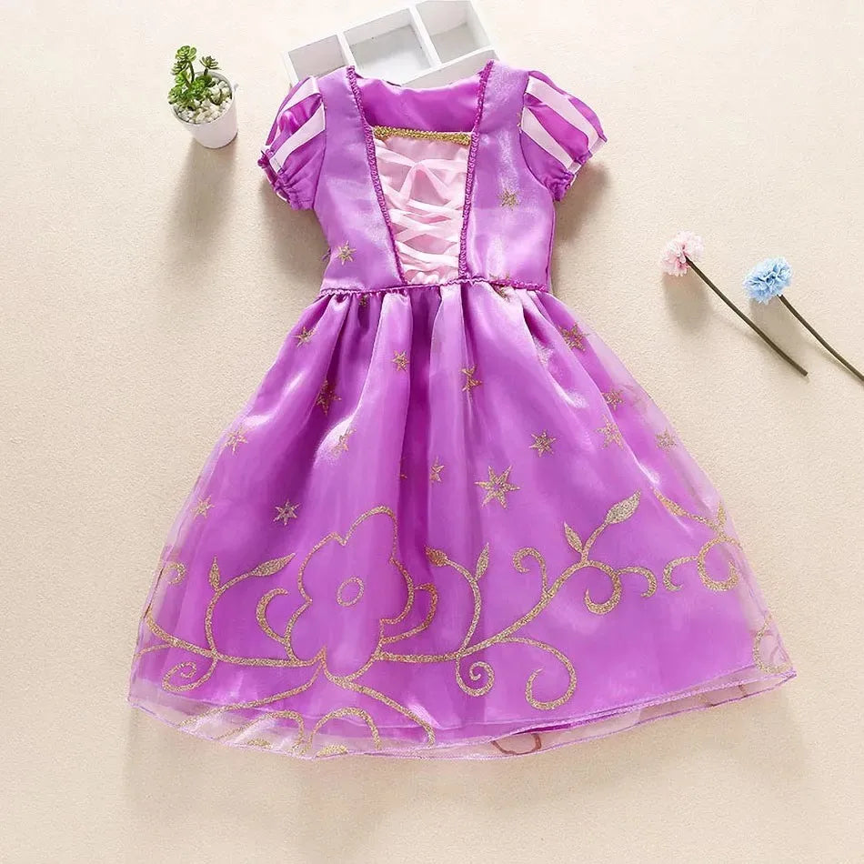 Girls Princess Party Dress Costume