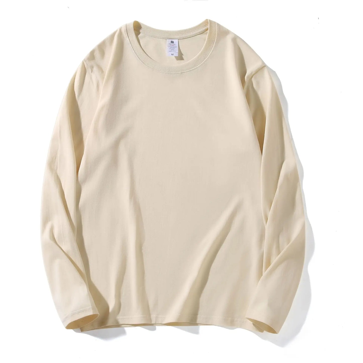 Men’s 100% Cotton Long Sleeve T-Shirt